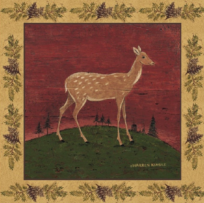 Warren Kimble Folk Fawn